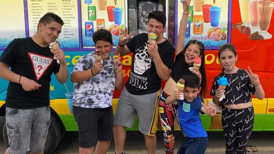King Mike Ice Cream σε πάρτι γενεθλίων Κύπρος